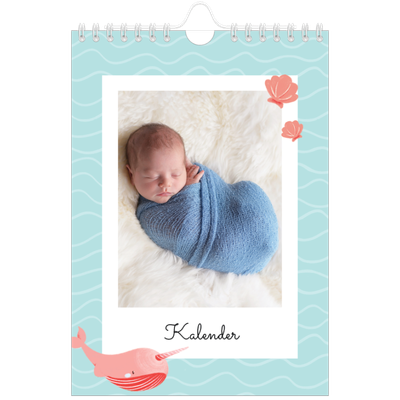 A5 Foto Kalender — Søde dyr [kalender forside]