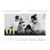 A5 Foto Kalender — Store tal i glitter [Januar]