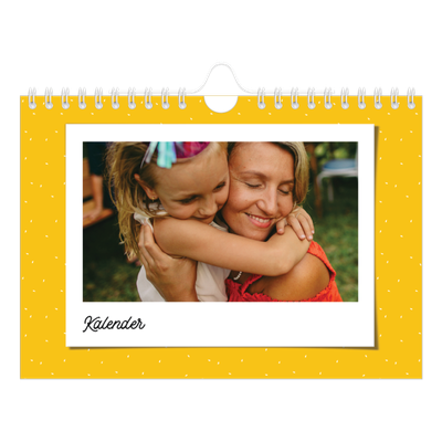 A5 Foto Kalender — Farverige minder [kalender forside]