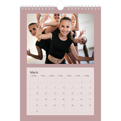 Fotokalender A4 (20 x 30 cm) — Neo Scandi [Marts]