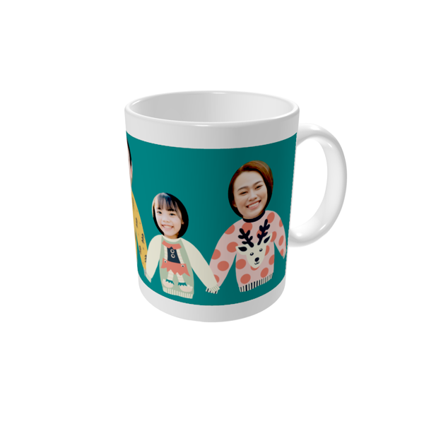 Krus med billede — Ugly Christmas jumpers