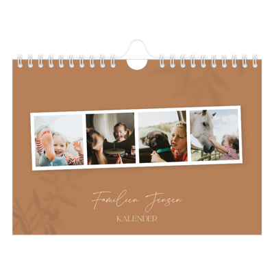 A5 Foto Kalender — Nede på jorden [kalender forside]