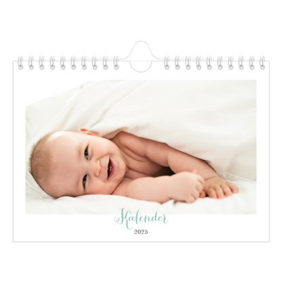 A5 Foto Kalender — Hej verden [kalender forside]