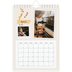 A5 Foto Kalender — Vintage scrapbooking [April]