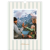 Årskalender A3 — Skrift og striber [kalender forside]
