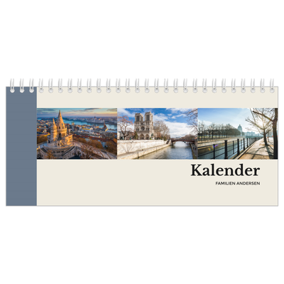 Bordkalendere — Verdens seværdigheder [kalender forside]