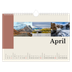 Fotokalender A4 — Verdens seværdigheder [April]