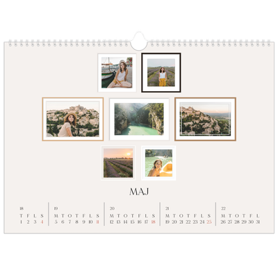 A3 Foto Kalender — Billedvæg [kalender forside]