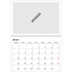 Fotokalender A4 dobbelt (30 x 40 cm) — Design selv [Januar]
