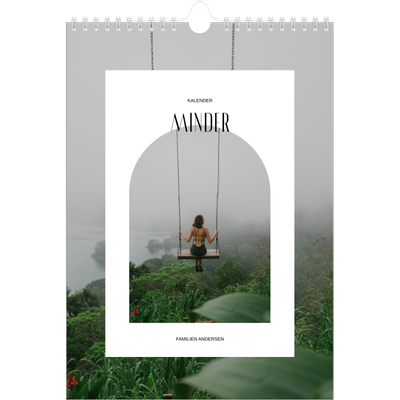 Fotokalender A4 (20 x 30 cm) — Den åbne bue [kalender forside]
