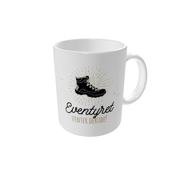 Krus med billede — Eksplosion af eventyr