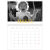 Fotokalender A4 dobbelt (30 x 40 cm) — Heritage-stil [Marts]