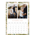 Fotokalender A4 (20 x 30 cm) — Blomstret tapet [Februar]