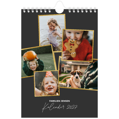 A5 Foto Kalender — Gode minder [kalender forside]