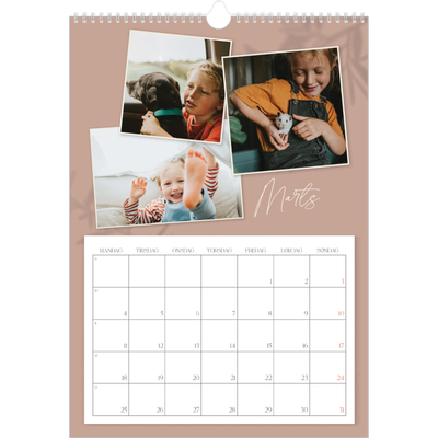 Årskalender A3 — Nede på jorden [Marts]