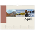 A3 Foto Kalender — Verdens seværdigheder [April]