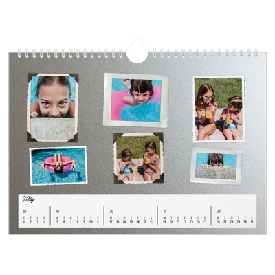 Fotokalender A4 — Vintage [kalender forside]
