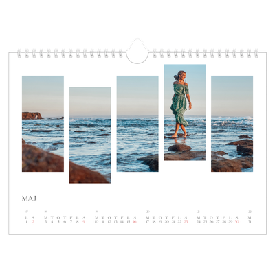 Fotokalender A4 — Rejsemosaikker [Maj]