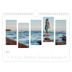 Fotokalender A4 — Rejsemosaikker [Maj]