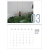 Fotokalender A4 dobbelt (30 x 40 cm) — Måneder i tal [Marts]