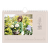 A5 Foto Kalender — Enkel botanisk [Marts]