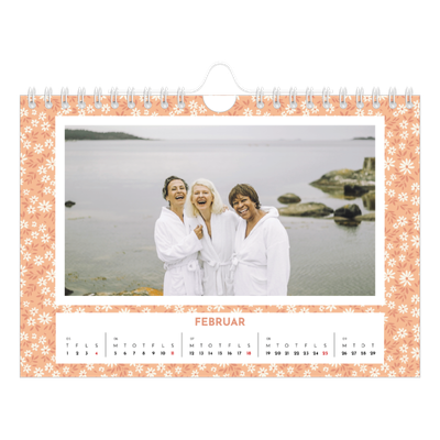 A5 Foto Kalender — Fuld blomstring [Marts]