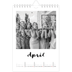A5 Foto Kalender — Håndskrevet [April]