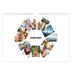 Fotokalender A4 — Billedgitter [kalender forside]