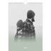 Fotokalender A4 (20 x 30 cm) — Grønn gradering [kalender forside]