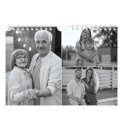 A5 Foto Kalender — Billeder i fokus [kalender forside]