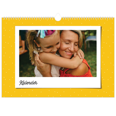 A3 Foto Kalender — Farverige minder [kalender forside]