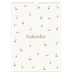 Årskalender A3 — Kirsebærlykke [kalender forside]