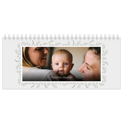Bordkalendere — Håndtegnet blomster [kalender forside]