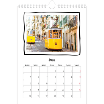 Fotokalender A4 — Albums øjeblik