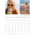 Fotokalender A4 dobbelt (30 x 40 cm) — Øjebliksbilleder og skrift [April]