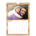 A5 Foto Kalender — Paneler i træ [Februar]