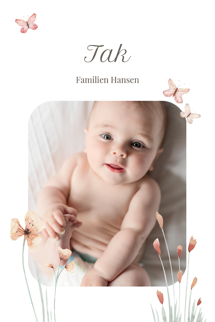 Takkekort — Mild forårstid