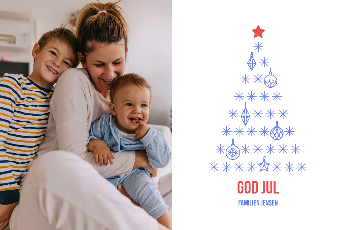 Kort — Grafisk juletræ