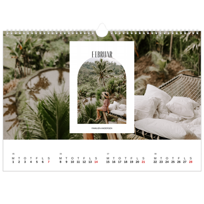 A3 Foto Kalender — Den åbne bue [Februar]