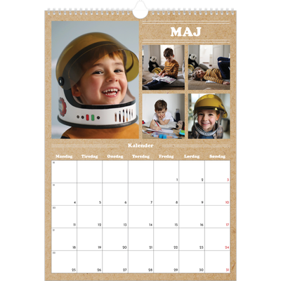 Årskalender A3 — Magasinstil [kalender forside]