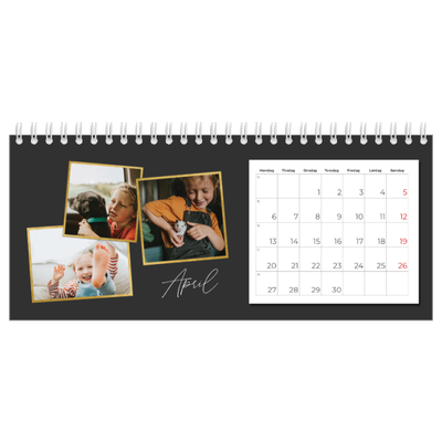 Bordkalendere — Gode minder [April]