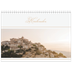 Fotokalender A4 dobbelt (30 x 40 cm) — Elegant guld [kalender forside]