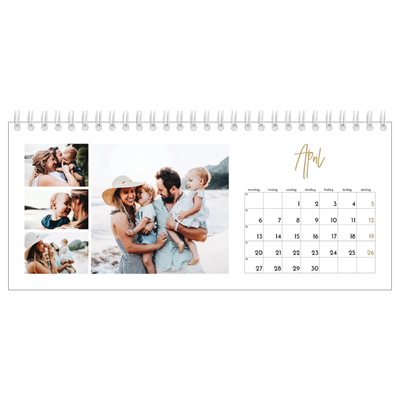 Bordkalendere — Håndskrevet måned [April]