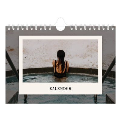 A5 Foto Kalender — Portrætudgaven [kalender forside]