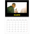 Fotokalender A4 dobbelt (30 x 40 cm) — Sjov type [Marts]