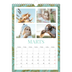 Fotokalender A4 (20 x 30 cm) — Blomstret tapet [Marts]