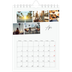 A5 Foto Kalender — Byferie (hvid) [April]