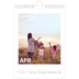 A5 Foto Kalender — Stor måned [April]