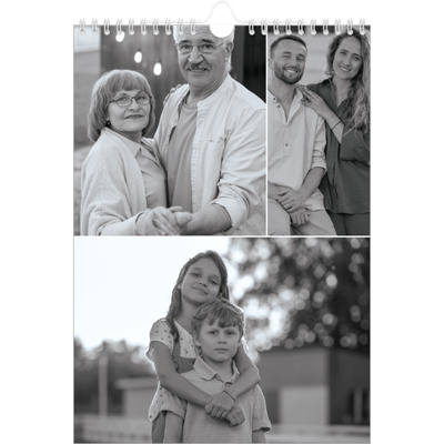 Fotokalender A4 (20 x 30 cm) — Billeder i fokus [kalender forside]