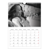 Fotokalender A4 (20 x 30 cm) — Elegant skrift [Marts]